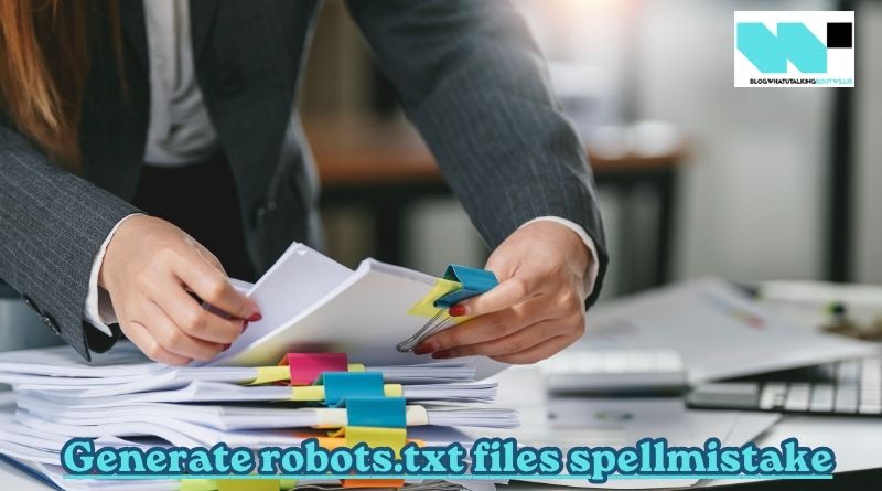 generate robots.txt files spellmistake