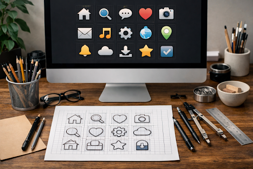 Icon Packs for Digital Interfaces